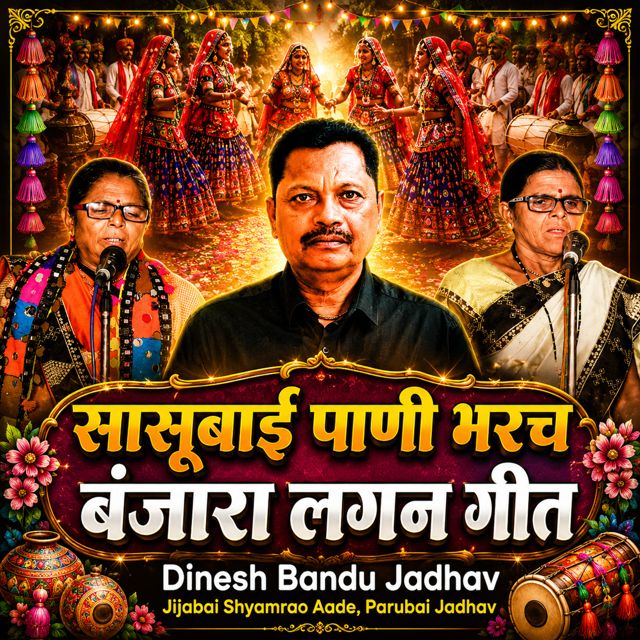 Dinesh Bandu Jadhav - 'Sasubai Pani Bharach Banjara Lagan Geet (Live) (feat. Jijabai Shyamrao Aade & Parubai Jadhav)' [Ringtone]
