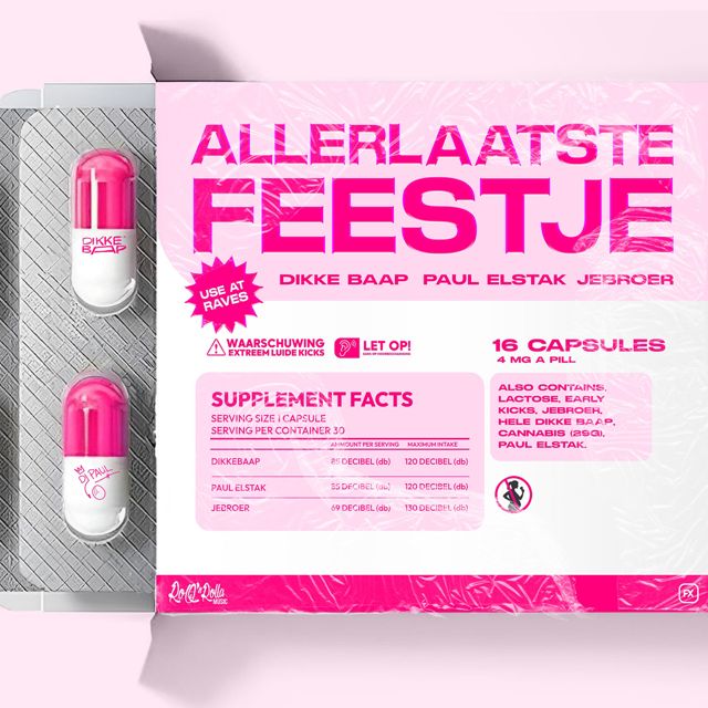 DIKKE BAAP - 'ALLERLAATSTE FEESTJE (feat. Paul Elstak & Jebroer)' [Ringtone]