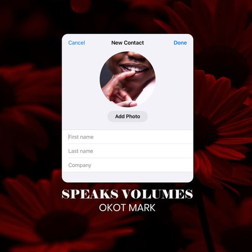 Okot Mark - 'Speaks Volumes (A Cappella) (feat. Rey Macc)' [Ringtone]