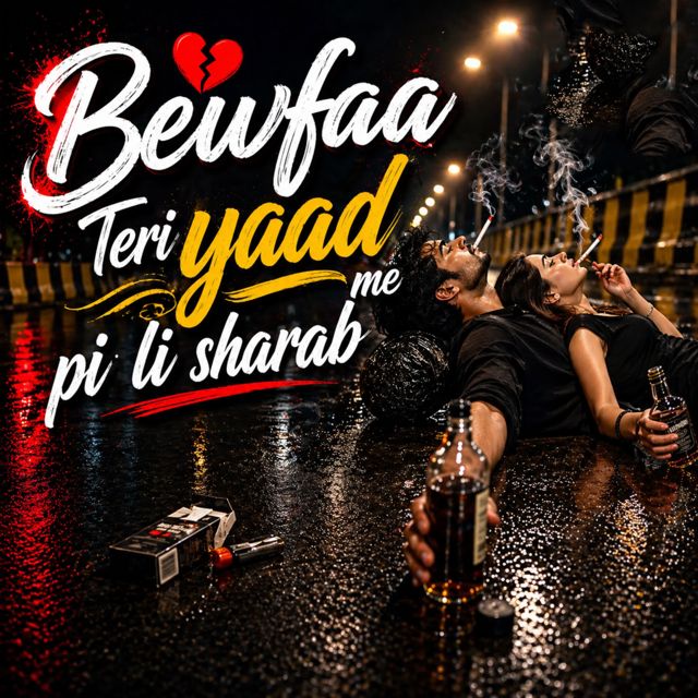 NiteshJiKeGaane - 'Bewfaa Teri Yaad Me Pi Li Sharab (feat. Nitesh Thakur)' [Ringtone]