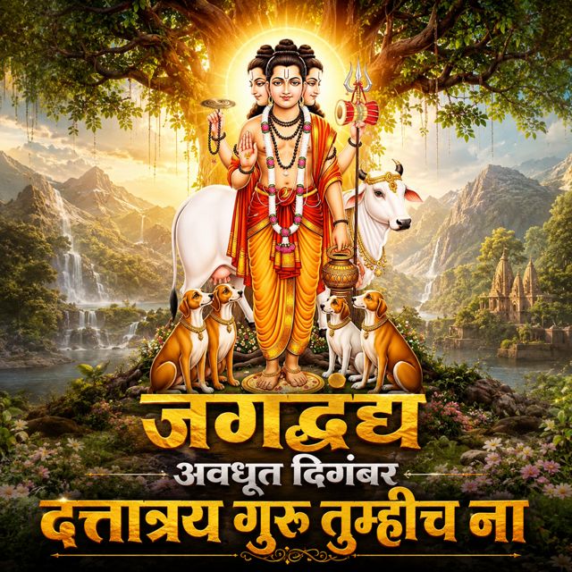 Nisha Mahajan - 'Jagatvandya Avdhut Digambar Dattatray Guru Tumhich Na' [Ringtone]
