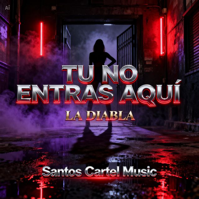 SantosCartelMusic - 'No Entras Aqui (feat. La Diabla)' [Ringtone]