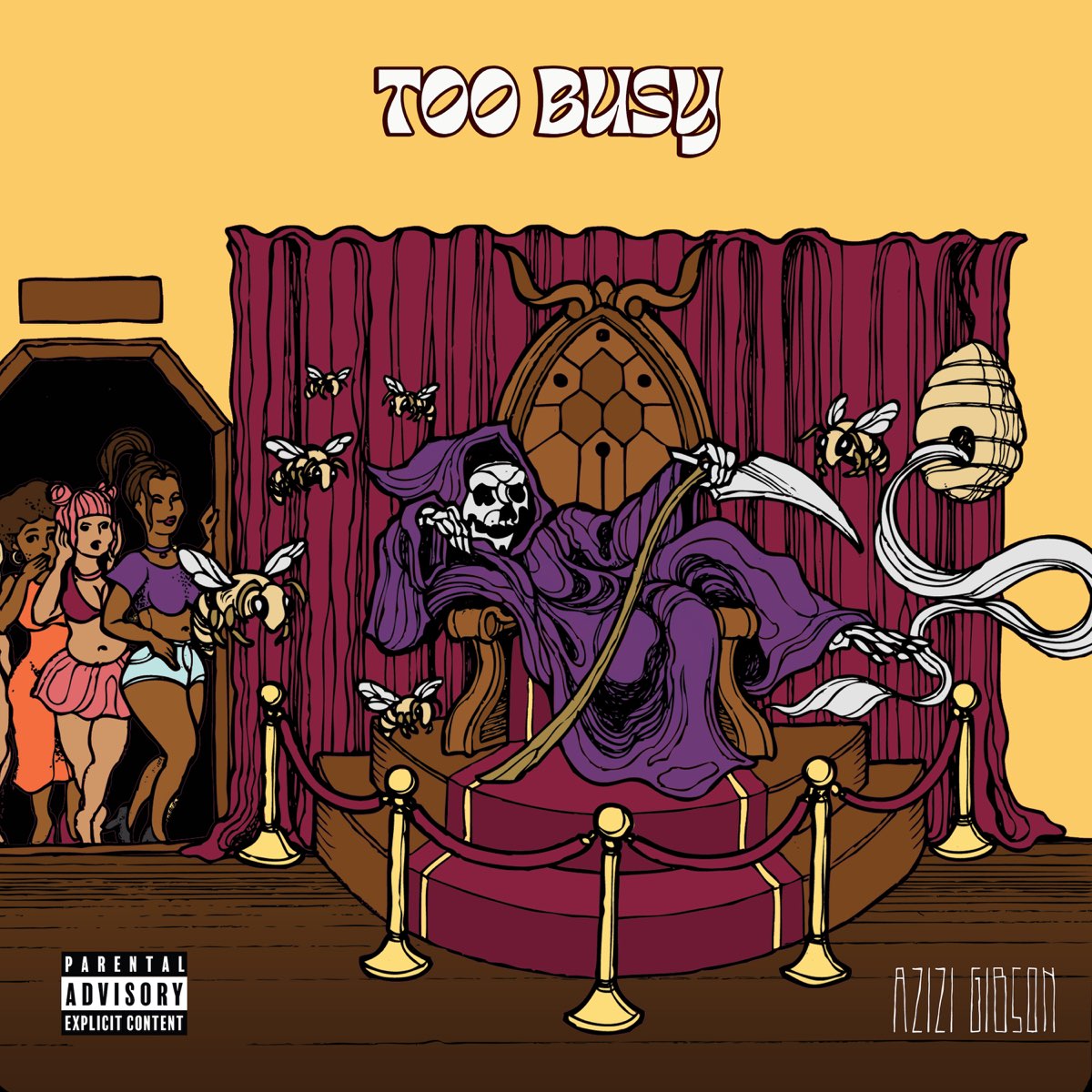 Azizi Gibson - 'Too Busy' [Official Ringtone for Android]