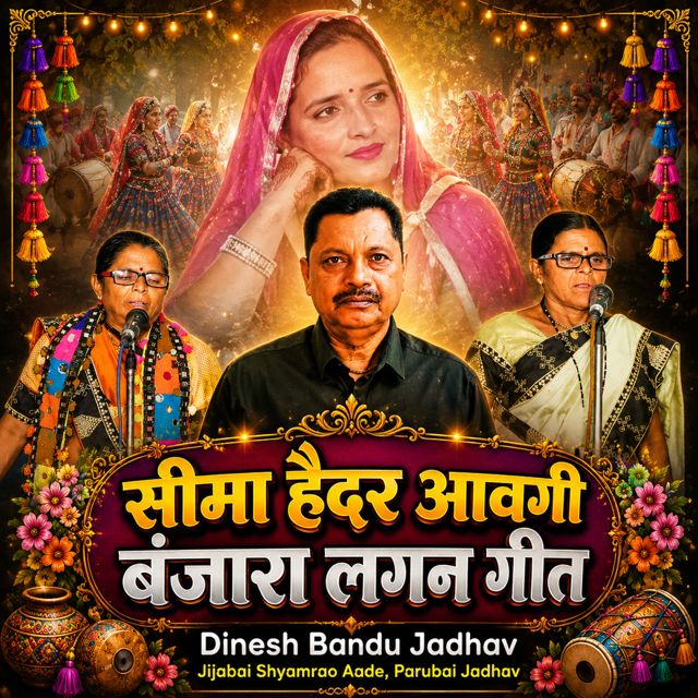 Dinesh Bandu Jadhav - 'Seema Haider Aawgi Banjara Lagan Geet (Live) (feat. Jijabai Shyamrao Aade & Parubai Jadhav)' [Ringtone]