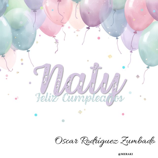 Oscar Andrés Rodríguez Zumbado - 'Feliz Cumpleaños Naty' [Ringtone]