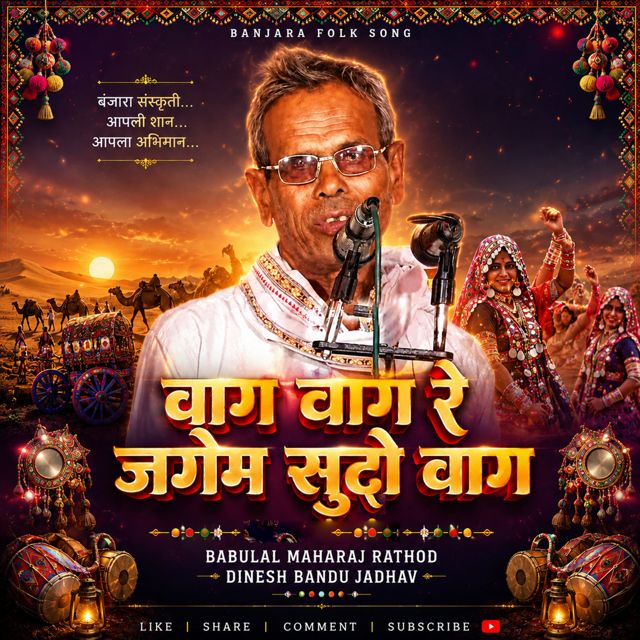 Dinesh Bandu Jadhav - 'Wag Wag Re Jagem Sudo Wag (Live) (feat. Babulal Maharaj Rathod)' [Ringtone]