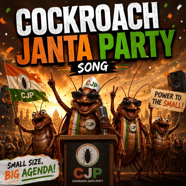 Mukesh Patil - 'Cockroach Janta Party (feat. Sunita Patil)' [Ringtone]