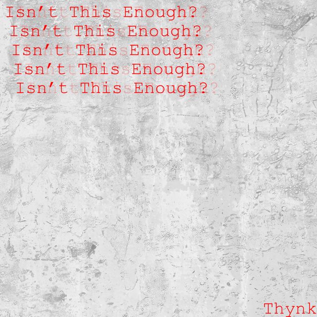 Thynk - 'Isn't This Enough?' [Ringtone]