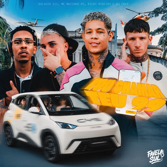 Boladin 211 - 'Vou Chamar Teu 99 (feat. Mc Mazinho RS & Ricky Ribeiro & Favela Sul & DJ DREY)' [Ringtone]