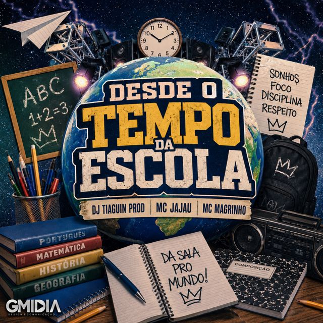 DJ TIAGUIN PROD - 'DESDE O TEMPO DA ESCOLA (feat. Mc Jajau & MC MAGRINHO)' [Ringtone]