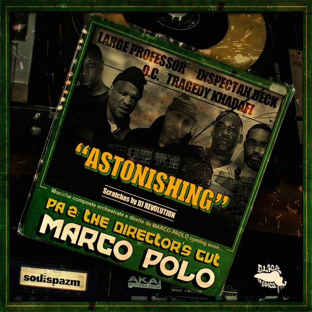 Marco Polo - 'Astonishing (Instrumental) (feat. Inspectah Deck, Large Professor, Dj Revolution, O.C., Tragedy Khadafi)' [Ringtone]
