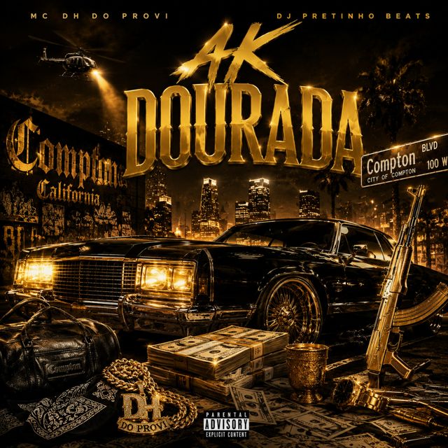 MC DH DO PROVI - 'AK DOURADA (feat. JOW HITS & DJ PRETINHO BEATS)' [Ringtone]