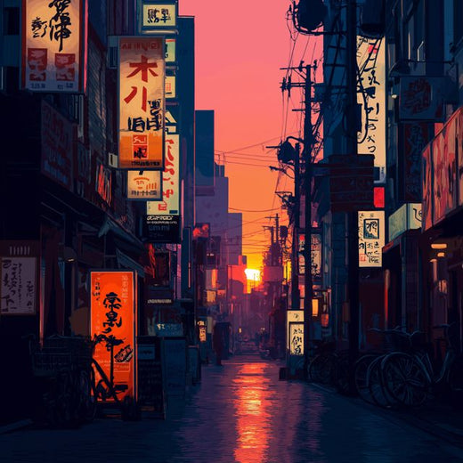Japanese Town - 'Neon Reflections in Osaka' [Ringtone]