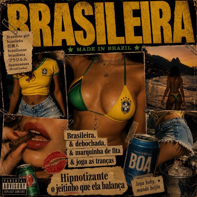 JK - 'BRASILEIRA (feat. Waah & Marrom)' [Ringtone]