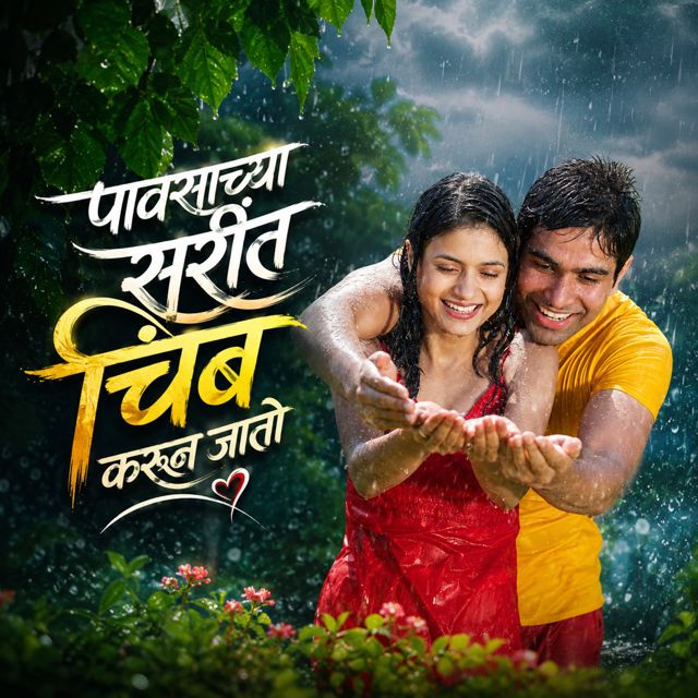 Aarti Patil - 'Pavsachya Sarit Chimb Karun Jato (feat. Arun Patil)' [Ringtone]