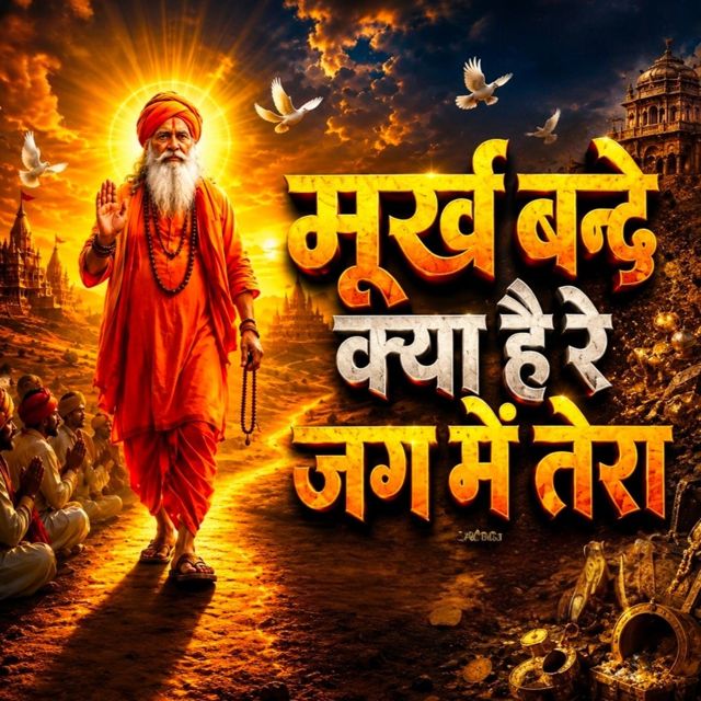 Aashish Yadav - 'Murkh Bande Kya Hai Re Jag Me Tera Ye To Sab Jhuta Sapna Hai (feat. Vasim shaikh)' [Ringtone]