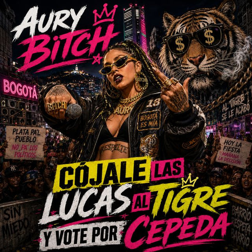 Aury Bitch - 'Cójale las lucas al Tigre y vote por Cepeda' [Ringtone]