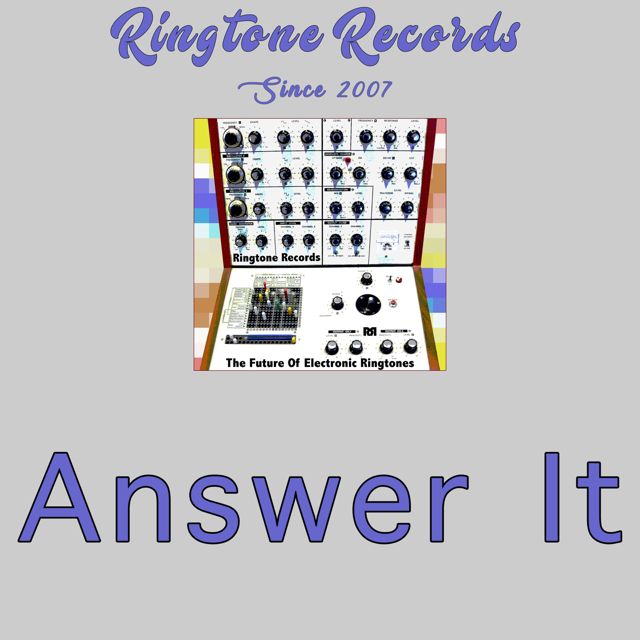 RR Collective - 'Answer It (Sci Fi Computer Voices)' [Ringtone]
