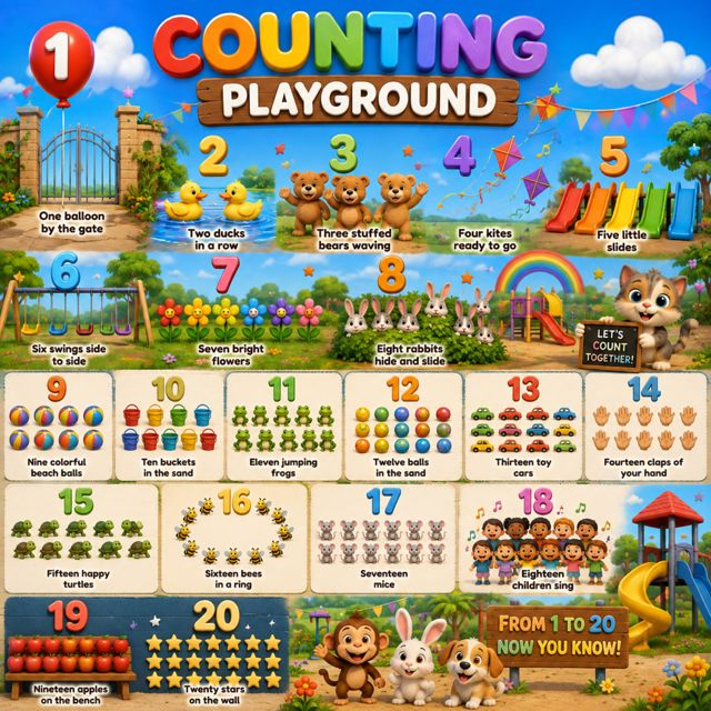 ABC Kid Tunes - 'Counting Playground' [Ringtone]