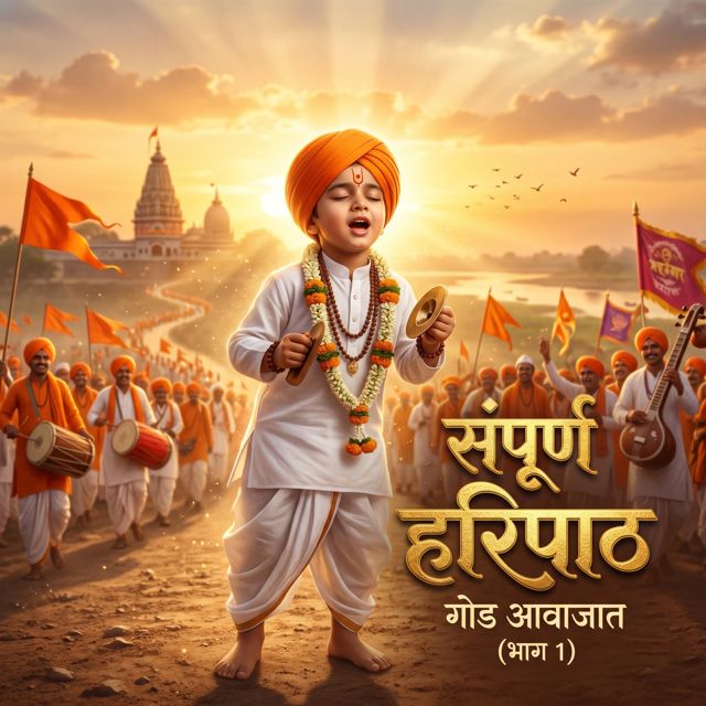 Chhota Warkari - 'Sampurna Haripath God Aavajat, Pt.1 (feat. Sagar Mahajan SM & Nisha Mahajan)' [Ringtone]