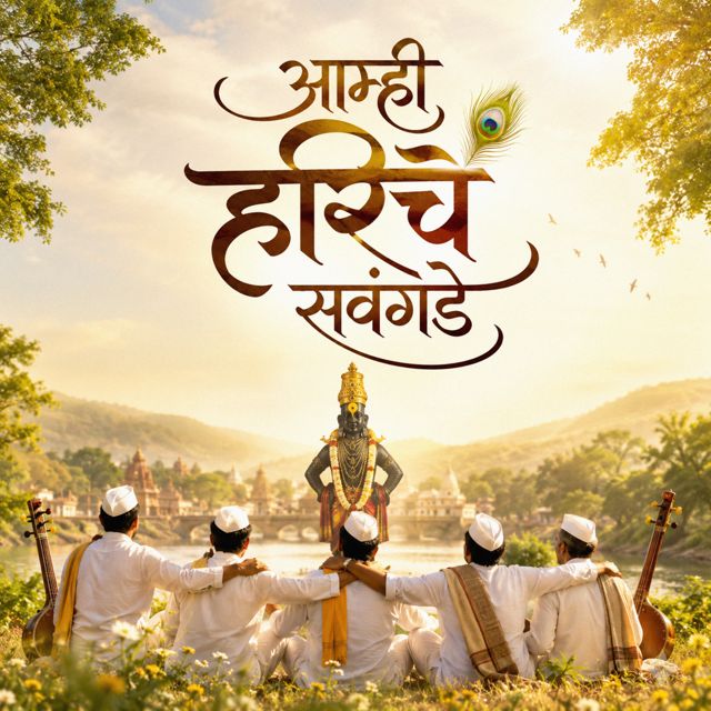 Nisha Mahajan - 'Aamhi Hariche Sawangade (feat. Ashok Koli)' [Ringtone]