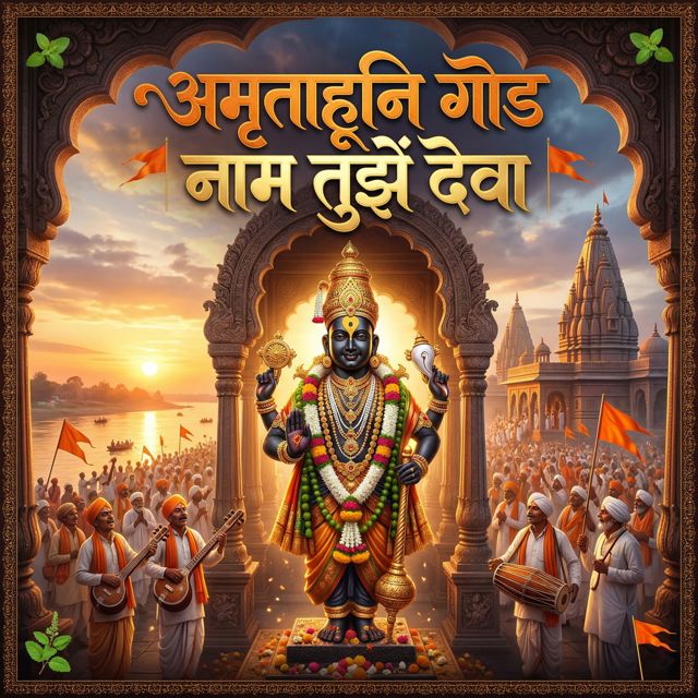 Sagar Mahajan SM - 'Amrutahuni God Naam Tujhe Deva (feat. Nisha Mahajan)' [Ringtone]