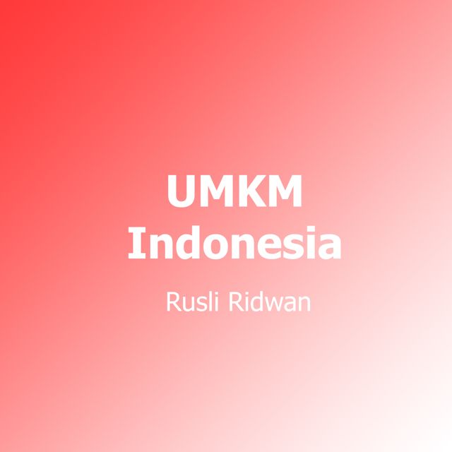 Rusli Ridwan - 'UMKM Indonesia' [Ringtone]