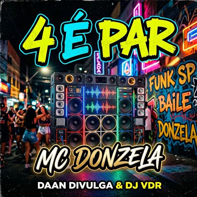 MC Donzela - '4 é Par (feat. DAAN DIVULGA & Dj VDR)' [Ringtone]