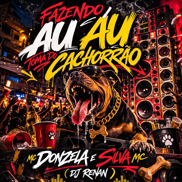MC Donzela - 'Fazendo Au Au Toma do Cachorrão (feat. Silva MC & DJ Renan)' [Ringtone]