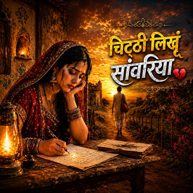 Akash Shukla - 'Chitthi Likhu Sawariya (feat. Vasim shaikh)' [Ringtone]
