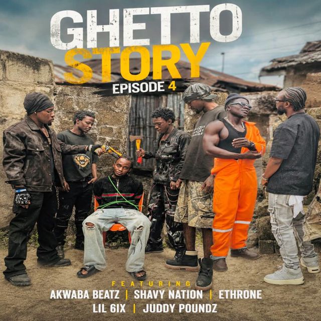 Akwaba Beatz - 'Ghetto story, pt. 4 (feat. Ethrone & shavy nation & Juddy Poundz & Lil 6ixx6)' [Ringtone]