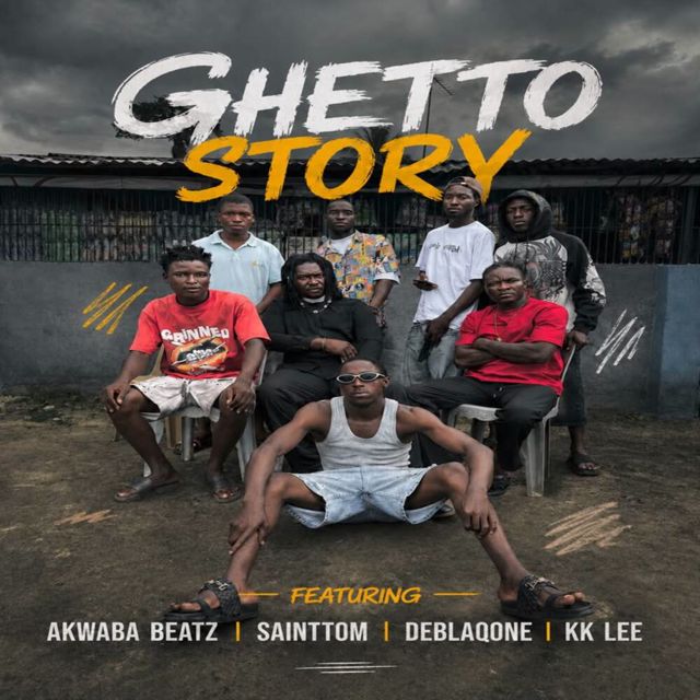Akwaba Beatz - 'Ghetto story, pt. 5 (feat. Sainttom Highgrade & Kk lil & Deblaqone)' [Ringtone]