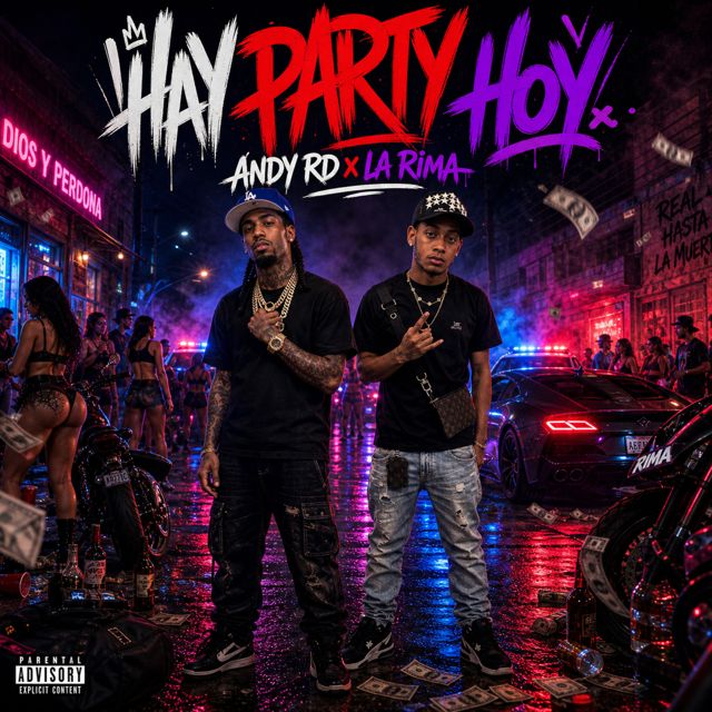 Andy RD - 'hay party hoy (feat. la rima)' [Ringtone]