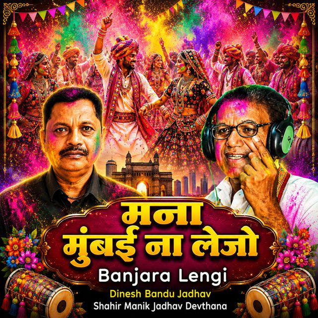Shahir Manik Jadhav Devthana - 'Manna Mumbai Na LeJo Banjara Lengi (Live) (feat. Dinesh Bandu Jadhav)' [Ringtone]
