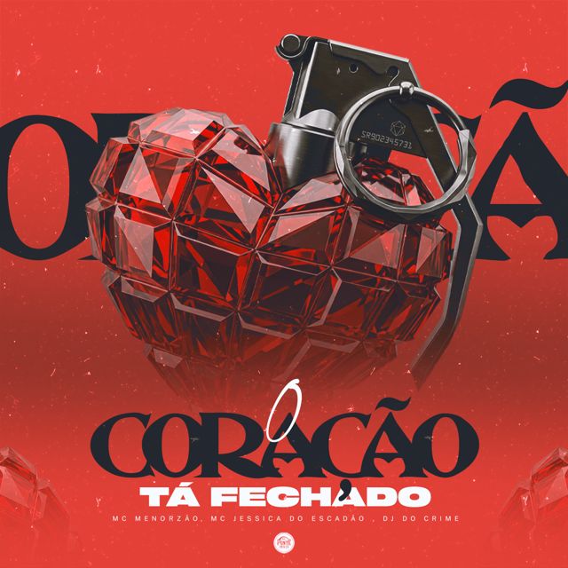 Mc Jessica do escadão - 'O coração ta fechado (feat. Dj do crime & Da Ponte Pra Cá & Mc Menorzão)' [Ringtone]