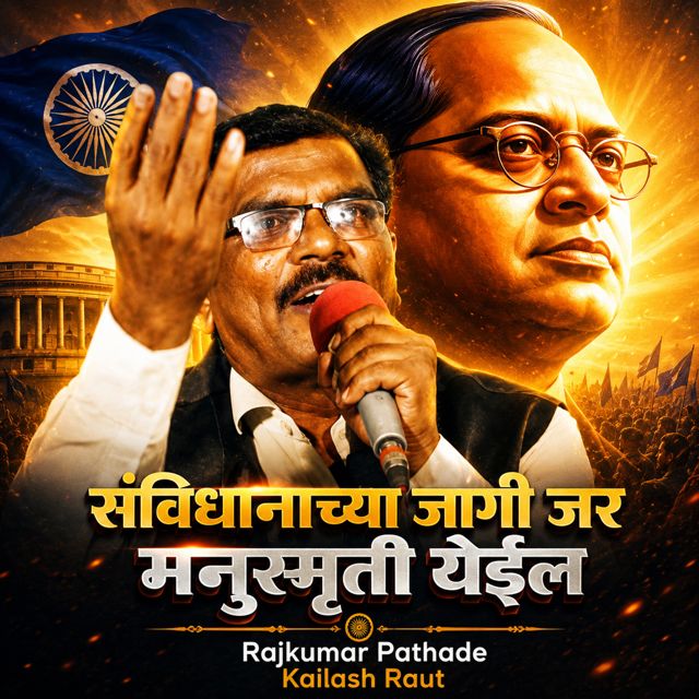Rajkumar Pathade - 'Sanvidhanachya Jagi Jar Manusmruti Yeyil (Live) (feat. Kailash Raut)' [Ringtone]