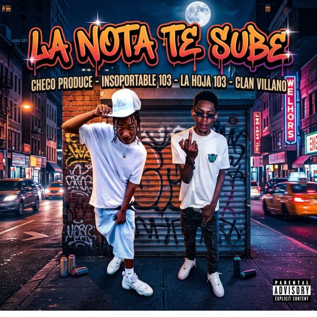 Checo Produce - 'La Nota Te Sube (feat. Insoportable 103 & La Hoja 103 & Clan Villano)' [Ringtone]