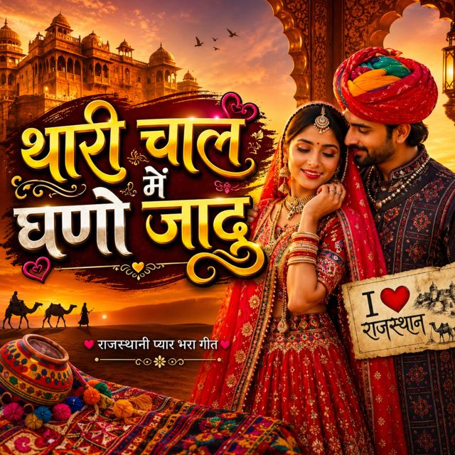 Mamta Tiwari - 'Thari Chal Me Ghano Jadu Rajasthani Pyaar Bhara Geet' [Ringtone]