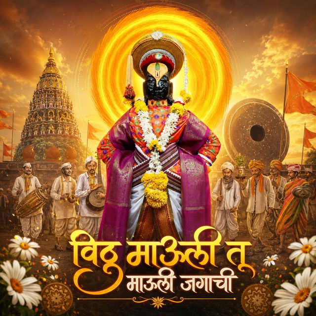 Sagar Mahajan SM - 'Vithu Mauli Tu Mauli Jagachi (feat. Ashok Koli)' [Ringtone]