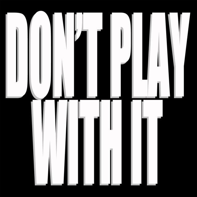 Dj Boojee Rama - 'Don't Play With It' [Ringtone]