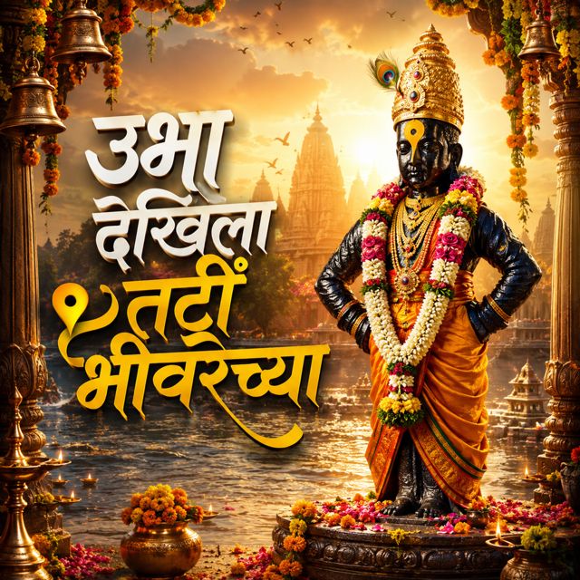 Sagar Mahajan SM - 'Ubha Dekhila Tati Bhivrechya (Abhang) (feat. Ashok Koli & Nisha Mahajan)' [Ringtone]
