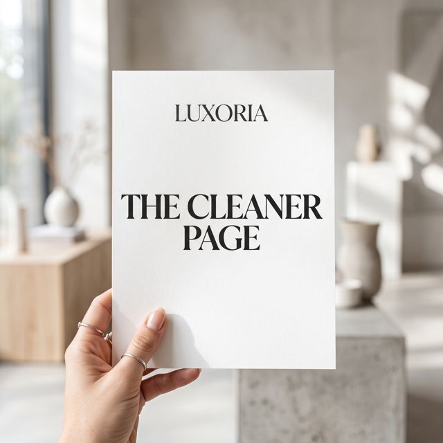 LUXORIA - 'THE CLEANER PAGE' [Ringtone]