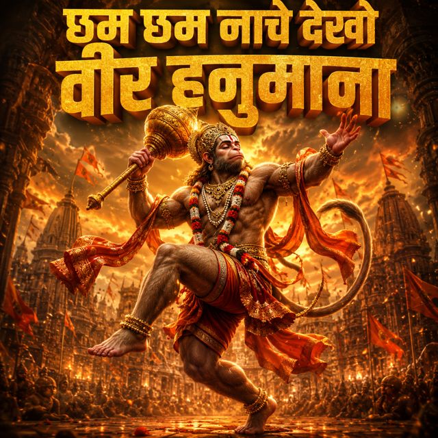 Sagar Mahajan SM - 'Cham Cham Nache Dekho Veer Hanumana' [Ringtone]