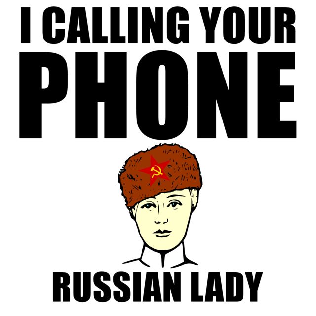 Russian Phone Girl - 'I Calling Your Phone Russian Lady' [Ringtone]