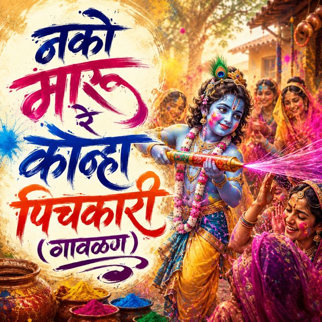 Nisha Mahajan - 'Nako Maru Re Kanha Pichkari (Gavalan)' [Ringtone]