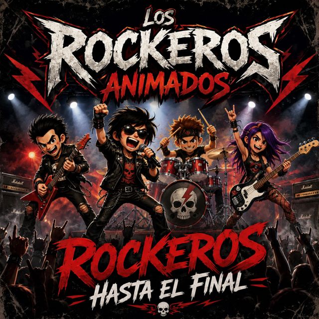 Los Rockeros Animados - 'Rockeros Hasta el Final' [Ringtone]