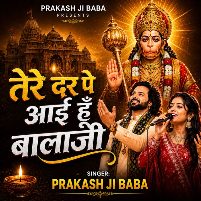 Prakash Ji Baba - 'Tere Dar Pe Aayi Hoon Balaji' [Ringtone]