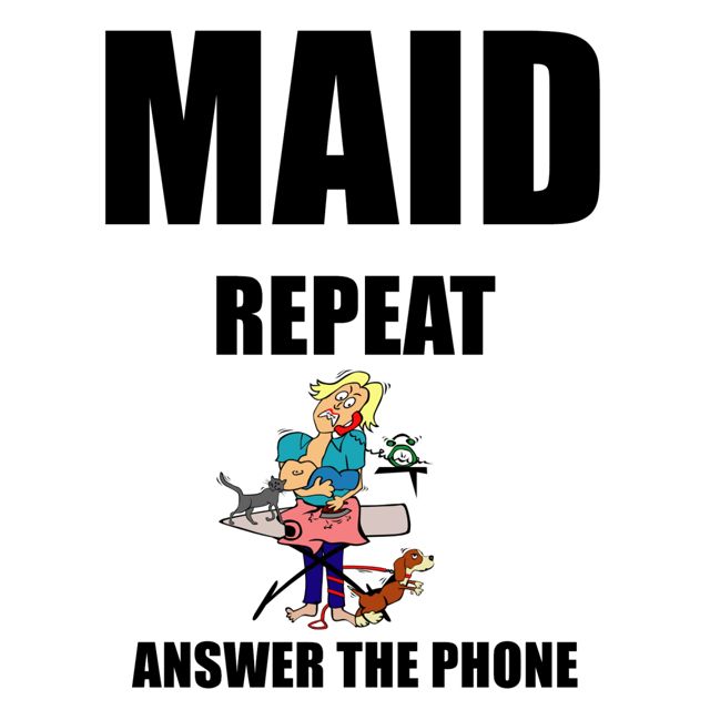Text - 'Maid Repeat Answer The Phone (feat. Phone)' [Ringtone]
