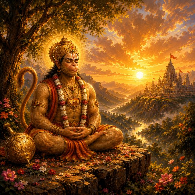 Bhaktinmyheart - 'Anjaneyam Atipatalananam (Hanuman Dhyana Shloka)' [Ringtone]