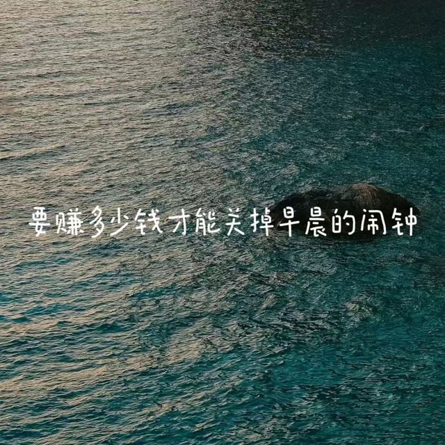 bo一霖 - '要赚多少钱才能关掉早晨的闹钟' [Ringtone]